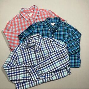 Bundle of 3 Boys size 10 Crewcuts Button Up